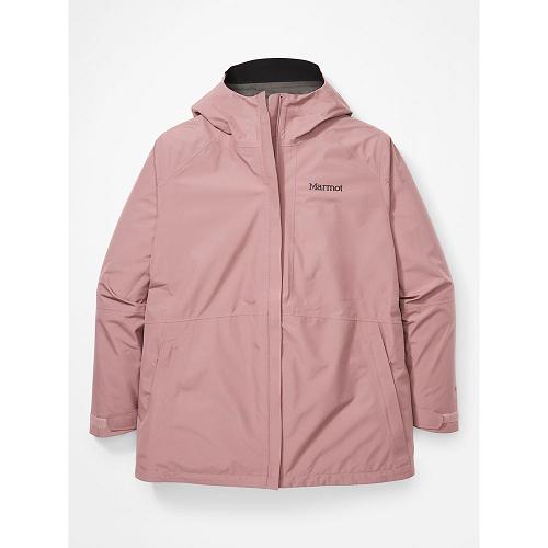 Marmot Minimalist Jackets - Womens Rain Jacket Pink CA983712 Canada